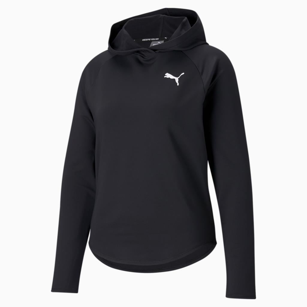 Puma Kadın Sweatshirt Active Hoodie Kadın Sweatshirt - Siyah