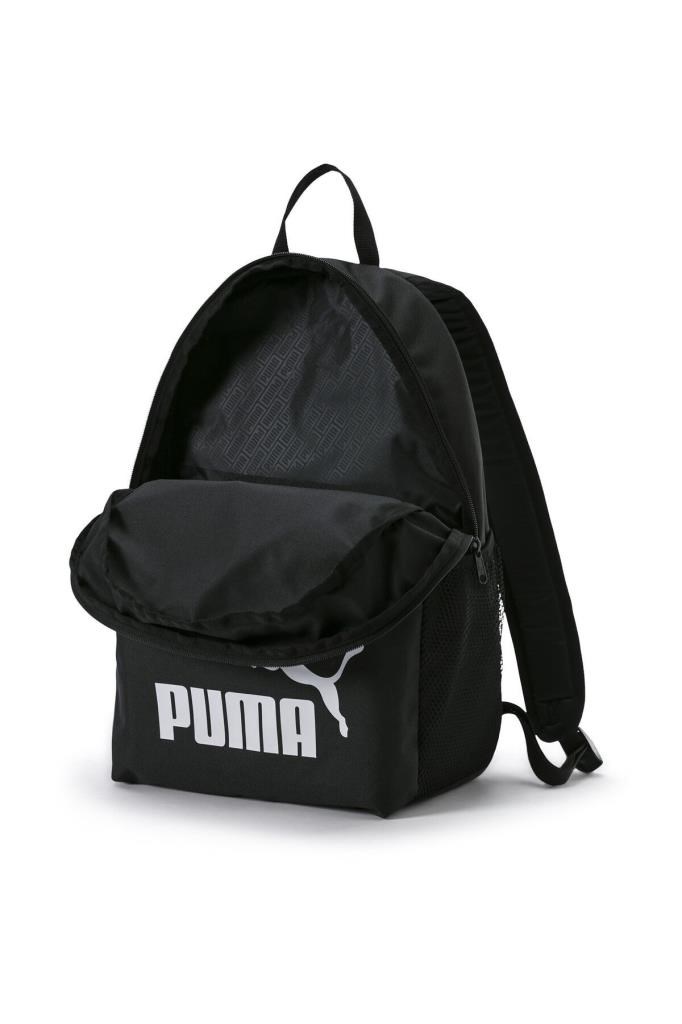Puma Phase Backpack Unisex Siyah Sırt Çantası 075487 01