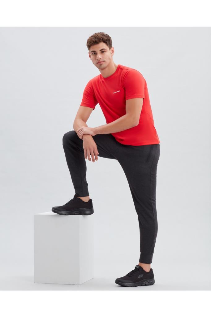 Skechers Arch Fit Erkek Siyah Günlük Spor Ayakkabı 232040 BBK