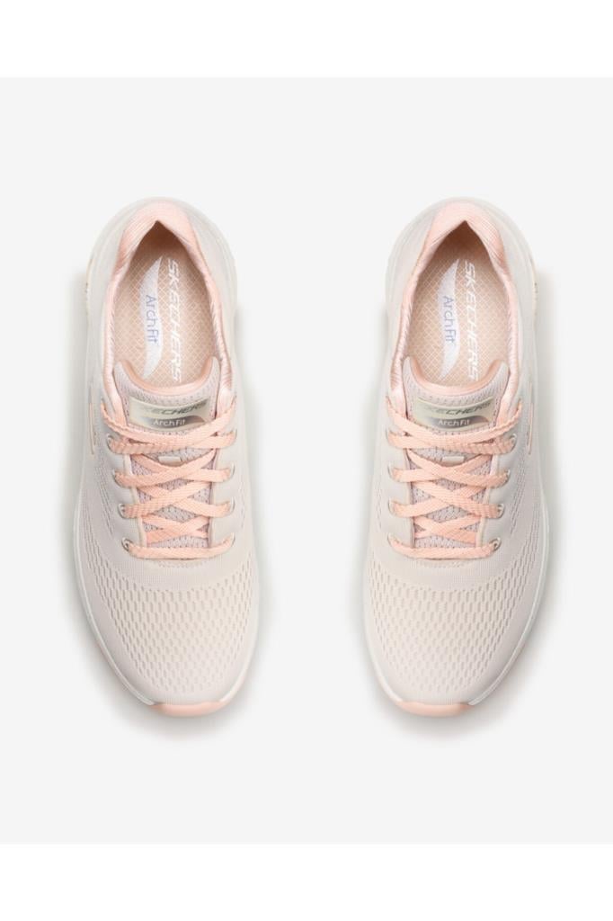 Skechers Arch Fit - Sunny Outlook Kadın Bej Günlük Spor Ayakkabı 149057 NTCL