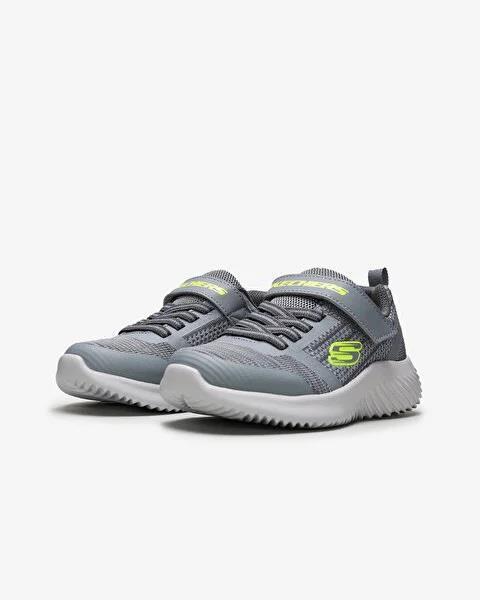 Skechers Bounder-Zallow Erkek Çocuk Gri Günlük Spor Ayakkabı 98302L GYCC