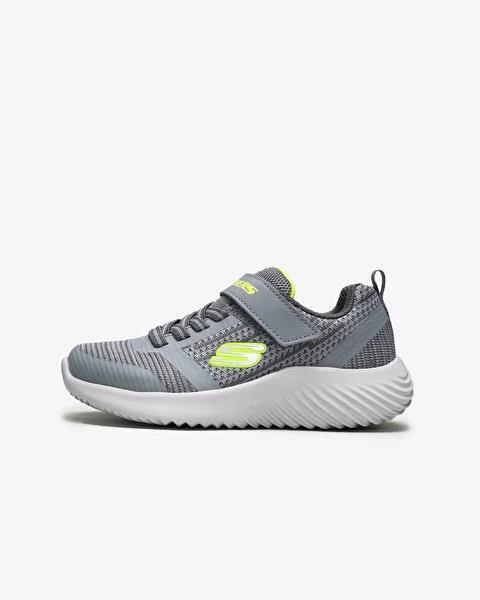 Skechers Bounder-Zallow Erkek Çocuk Gri Günlük Spor Ayakkabı 98302L GYCC
