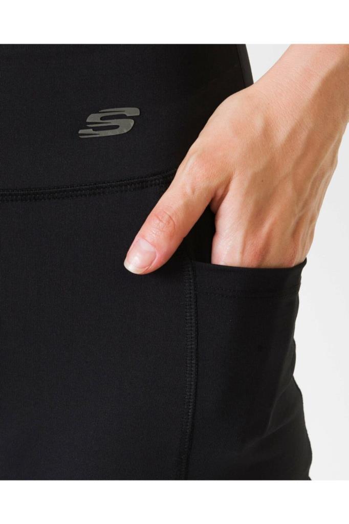 Skechers Core Tights W Base Loose Pant Kadın Siyah Tayt S201255 001