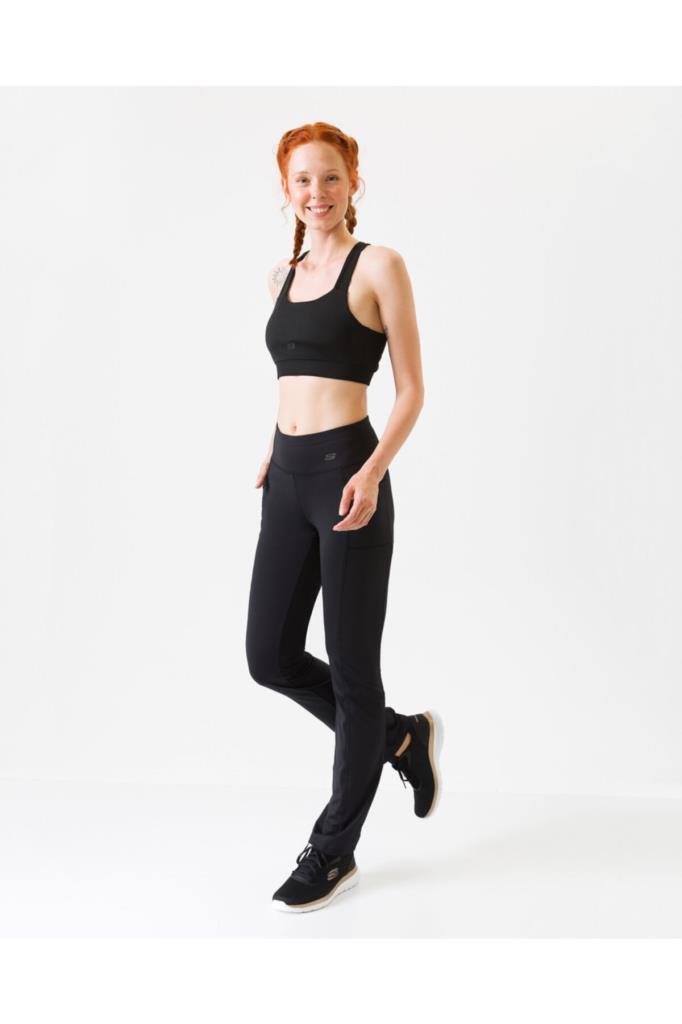 Skechers Core Tights W Base Loose Pant Kadın Siyah Tayt S201255 001