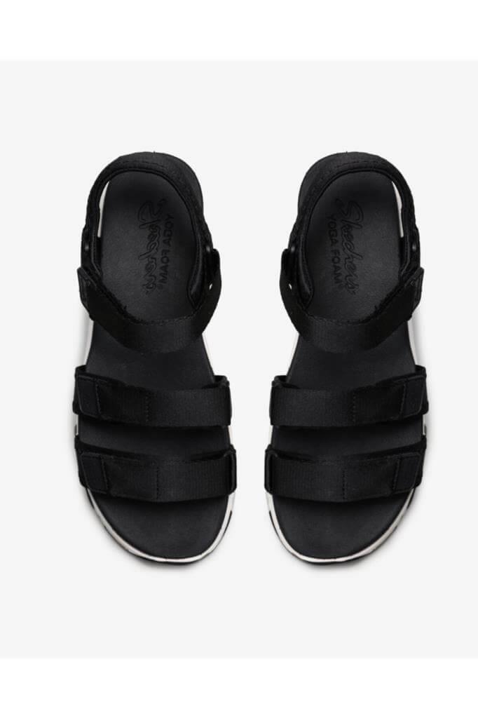 Skechers D'Lites - Fresh Catch Kadın Siyah Sandalet 31514 BLK