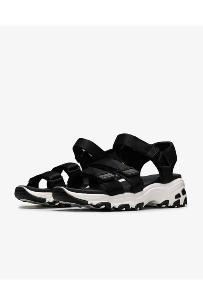 Skechers D'Lites - Fresh Catch Kadın Siyah Sandalet 31514 BLK