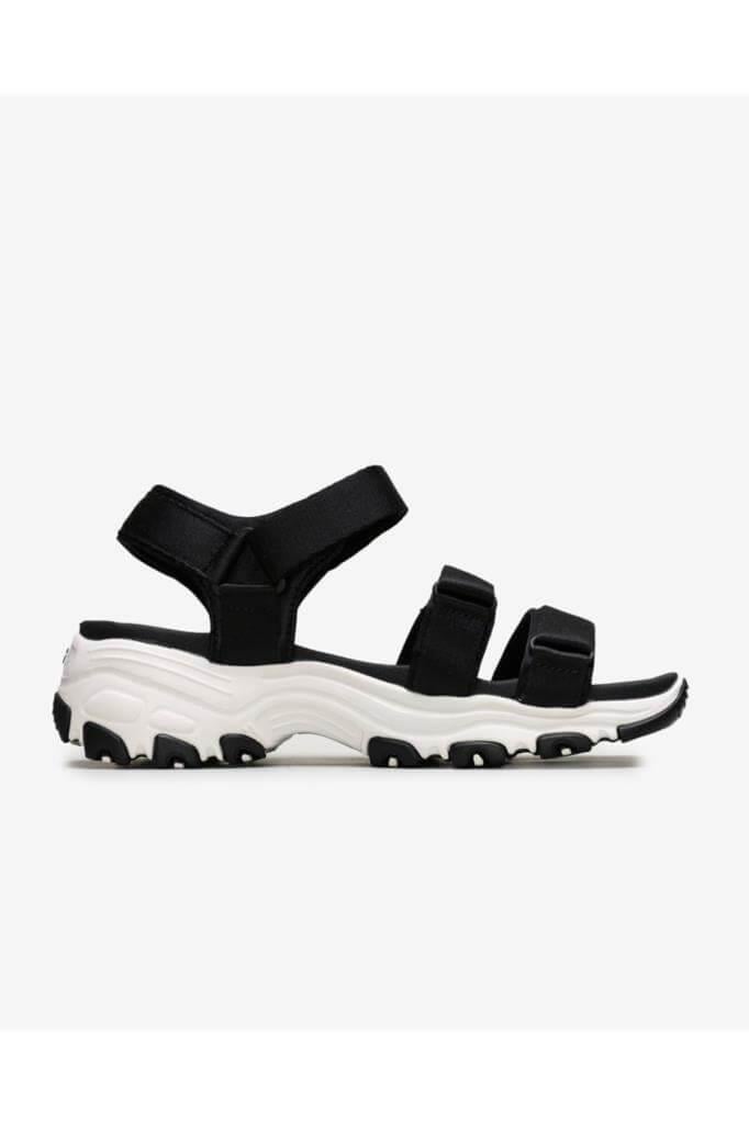 Skechers D'Lites - Fresh Catch Kadın Siyah Sandalet 31514 BLK