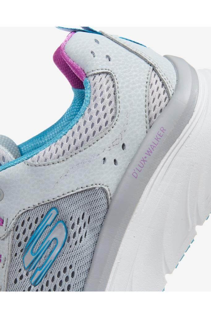 Skechers D'Lux Walker Kadın Gri Günlük Spor Ayakkabı 149023 LGMT