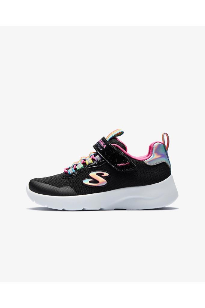 Skechers Dynamight 2.0-Rockin' Rainbow Kız Çocuk Siyah Günlük Spor Ayakkabı 302464L BKMT