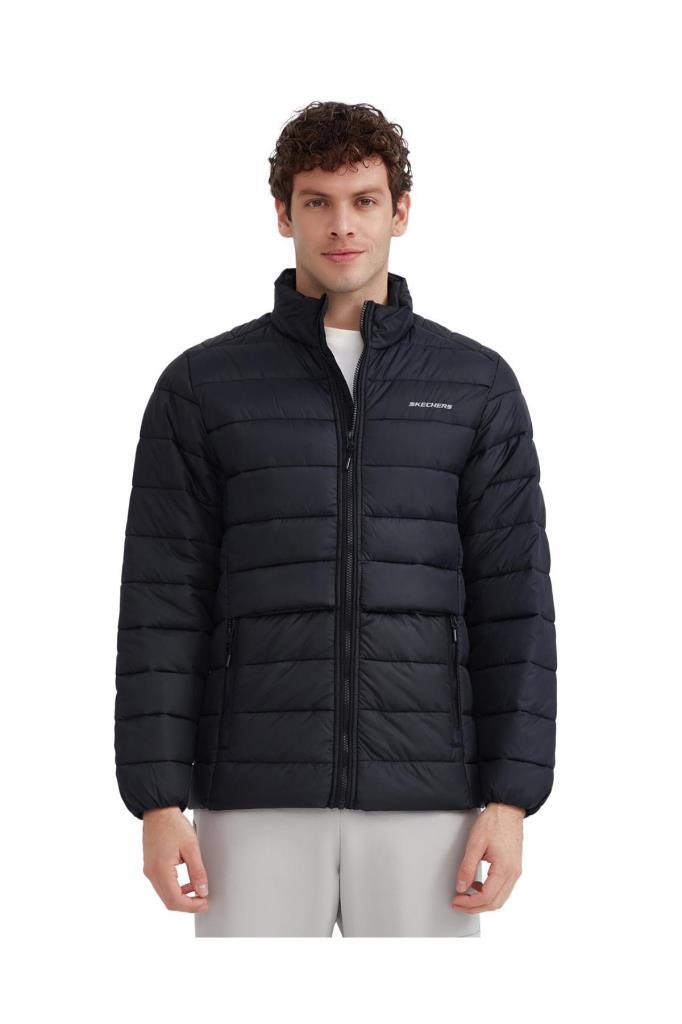 Skechers Erkek Mont M Outerwear Padded Jacket Siyah Erkek Mont S231242-001