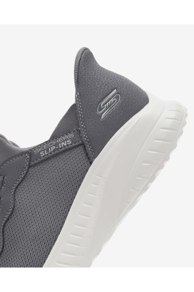 Skechers Erkek Yürüyüş Ayakkabısı Bobs Squad Chaos - Daily Hype Erkek Gri Spor Ayakkabı 118300 Gry