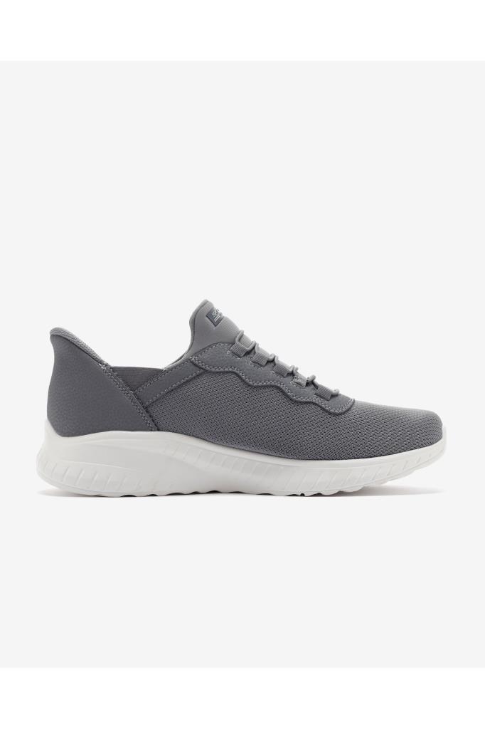 Skechers Erkek Yürüyüş Ayakkabısı Bobs Squad Chaos - Daily Hype Erkek Gri Spor Ayakkabı 118300 Gry