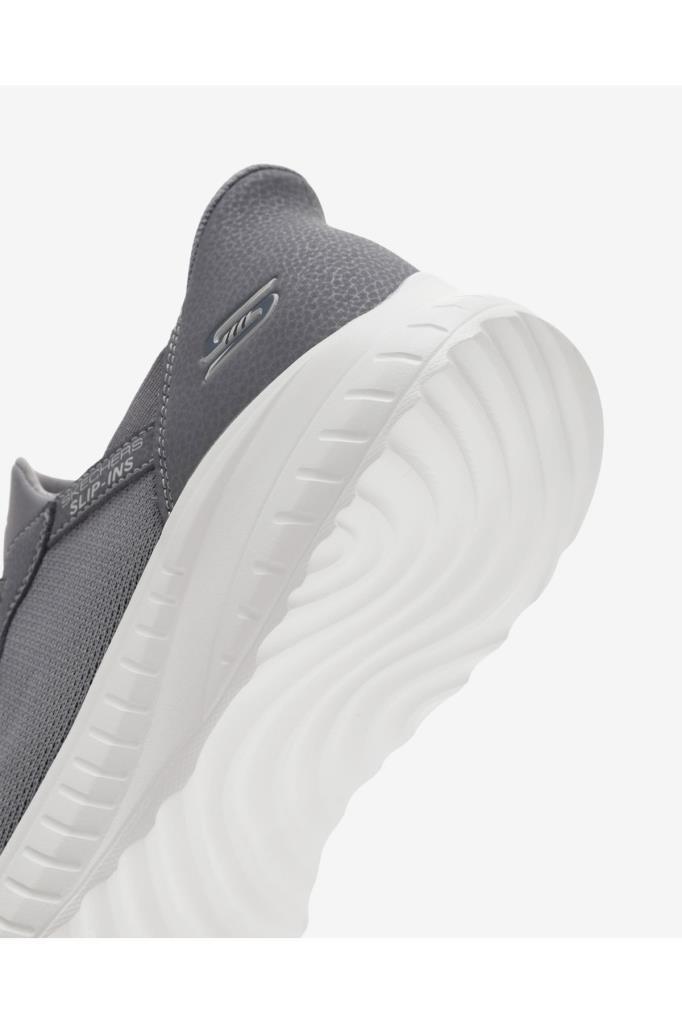 Skechers Erkek Yürüyüş Ayakkabısı Bobs Squad Chaos - Daily Hype Erkek Gri Spor Ayakkabı 118300 Gry