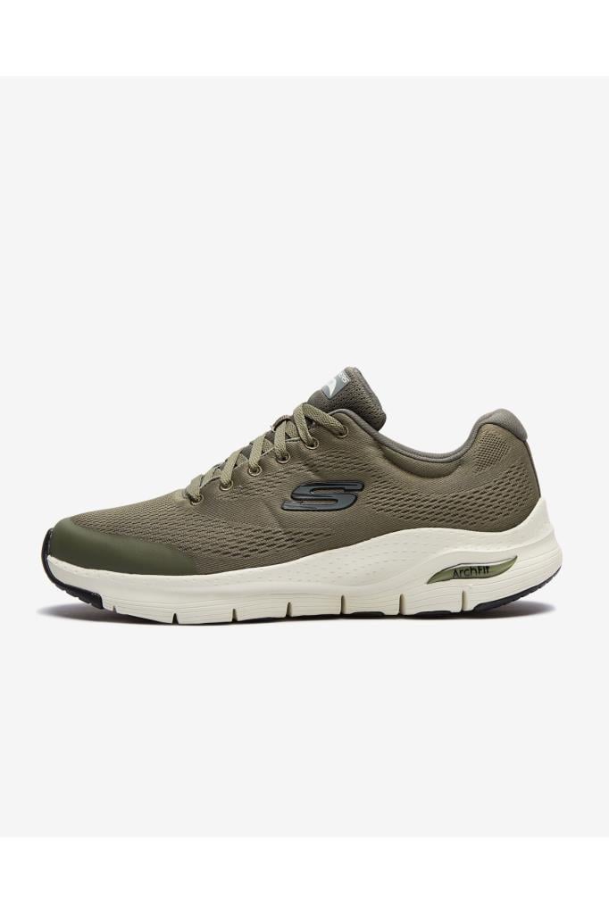 Skechers Erkek Yürüyüş Spor Ayakkabısı Arch Fit Erkek Haki Spor Ayakkabı 232040 Olv