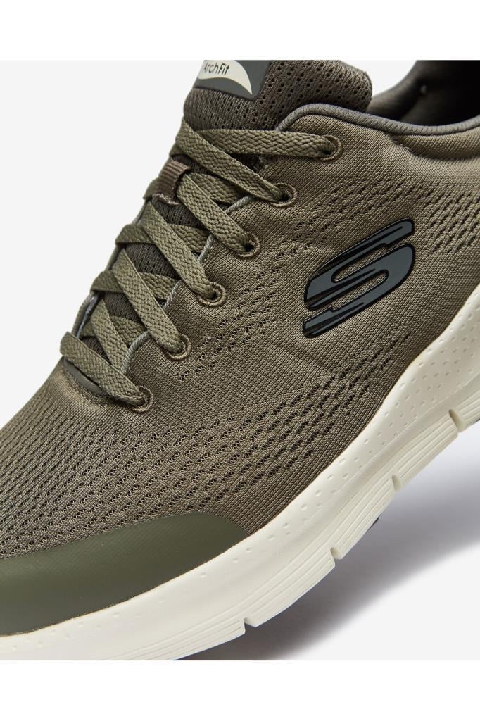 Skechers Erkek Yürüyüş Spor Ayakkabısı Arch Fit Erkek Haki Spor Ayakkabı 232040 Olv
