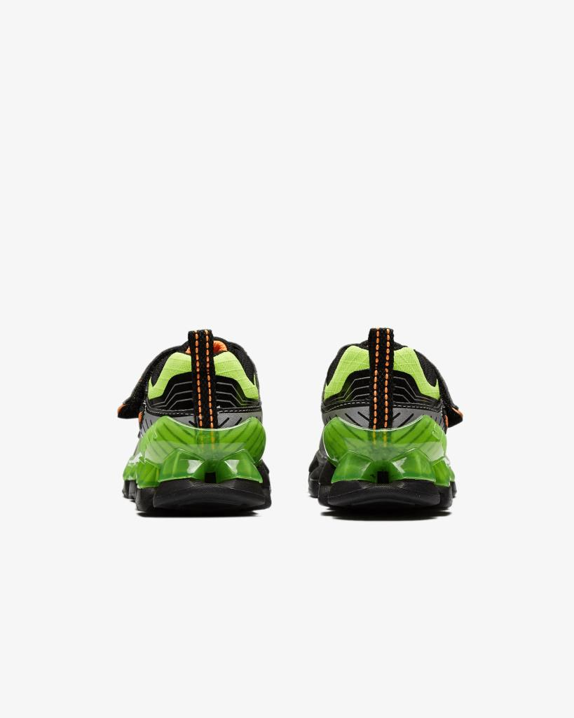 Skechers Flashpod- Scoria Erkek Çocuk Yeşil Işıklı Spor Ayakkabı 90293L BKLM