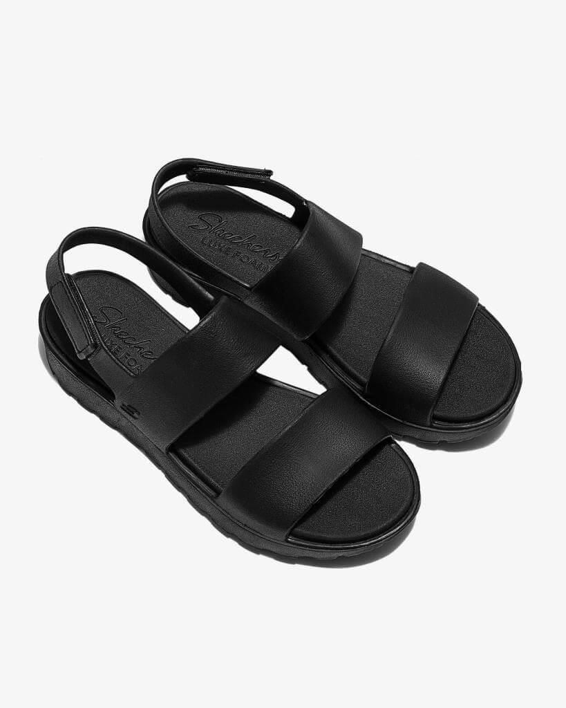 Skechers Footsteps Breezy Feels Kadın Siyah Sandalet 111054 BBK