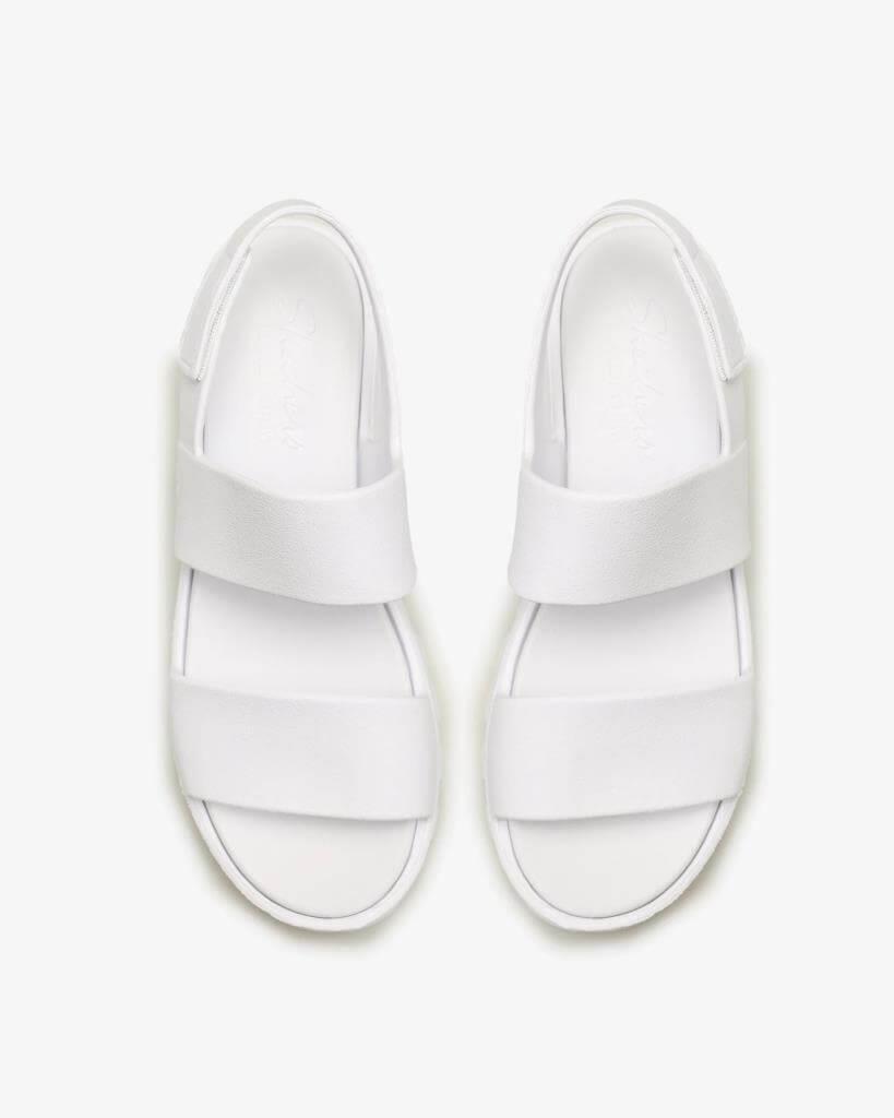 Skechers Footsteps Breezy Feels Kadın Beyaz Sandalet 111054 WHT