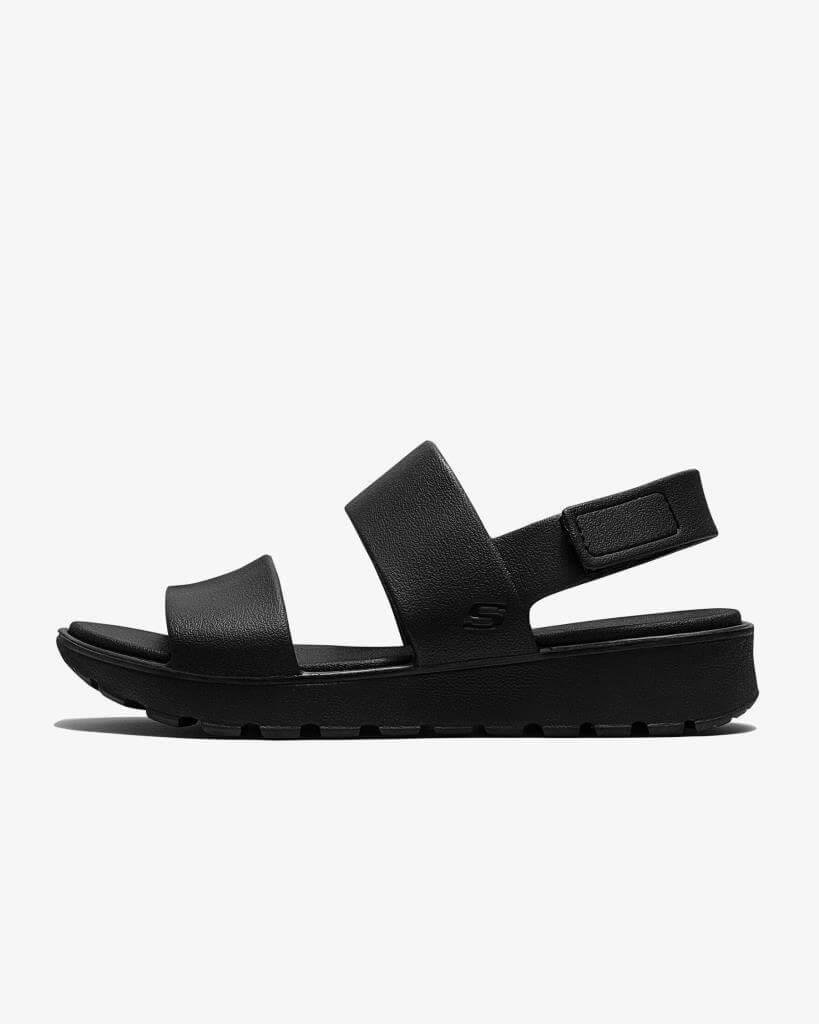 Skechers Footsteps Breezy Feels Kadın Siyah Sandalet 111054 BBK