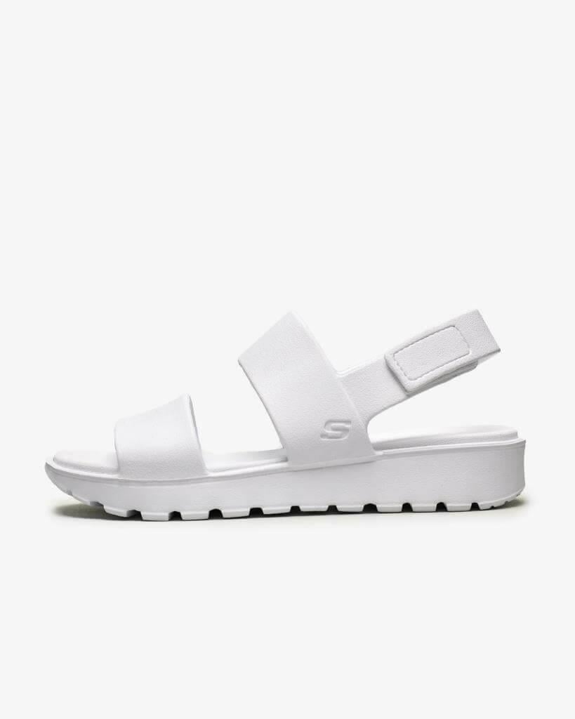 Skechers Footsteps Breezy Feels Kadın Beyaz Sandalet 111054 WHT