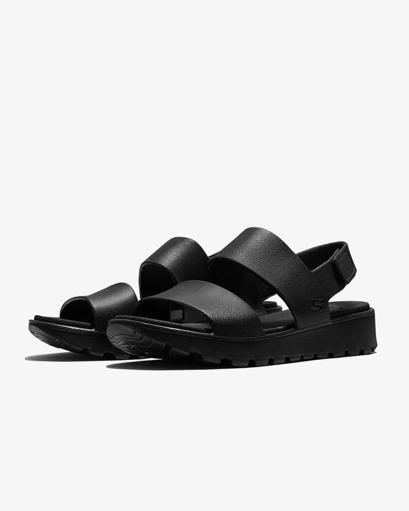 Skechers Footsteps Breezy Feels Kadın Siyah Sandalet 111054 BBK