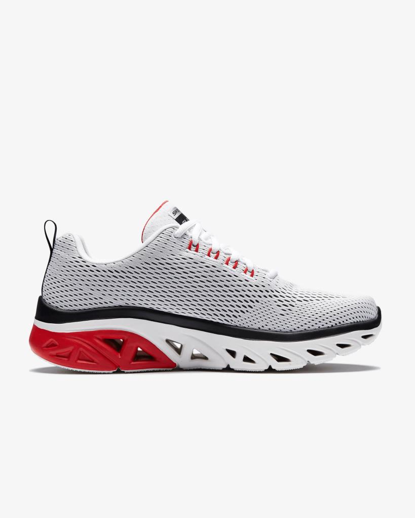 Skechers Glide-Step Sport-Wave Heat Erkek Beyaz Günlük Spor Ayakkabı 232270 WMLT