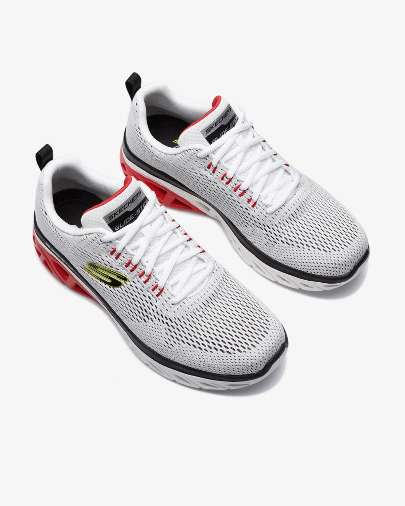 Skechers Glide-Step Sport-Wave Heat Erkek Beyaz Günlük Spor Ayakkabı 232270 WMLT