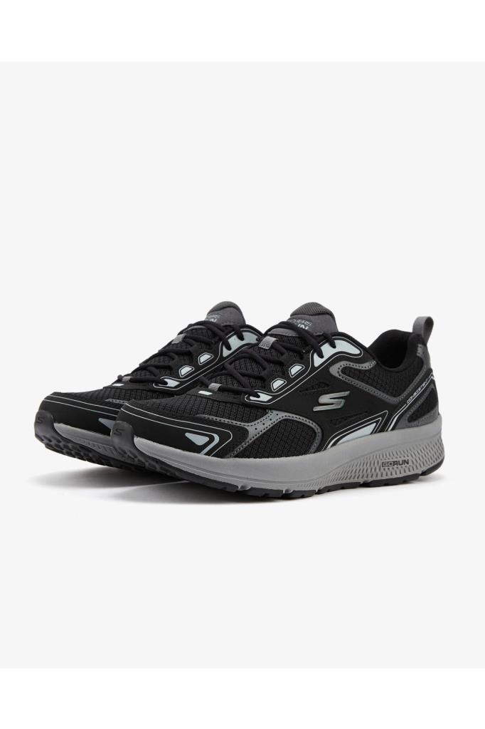 Skechers Go Run Consistent Erkek Siyah Koşu Ayakkabısı 220034 BKGY