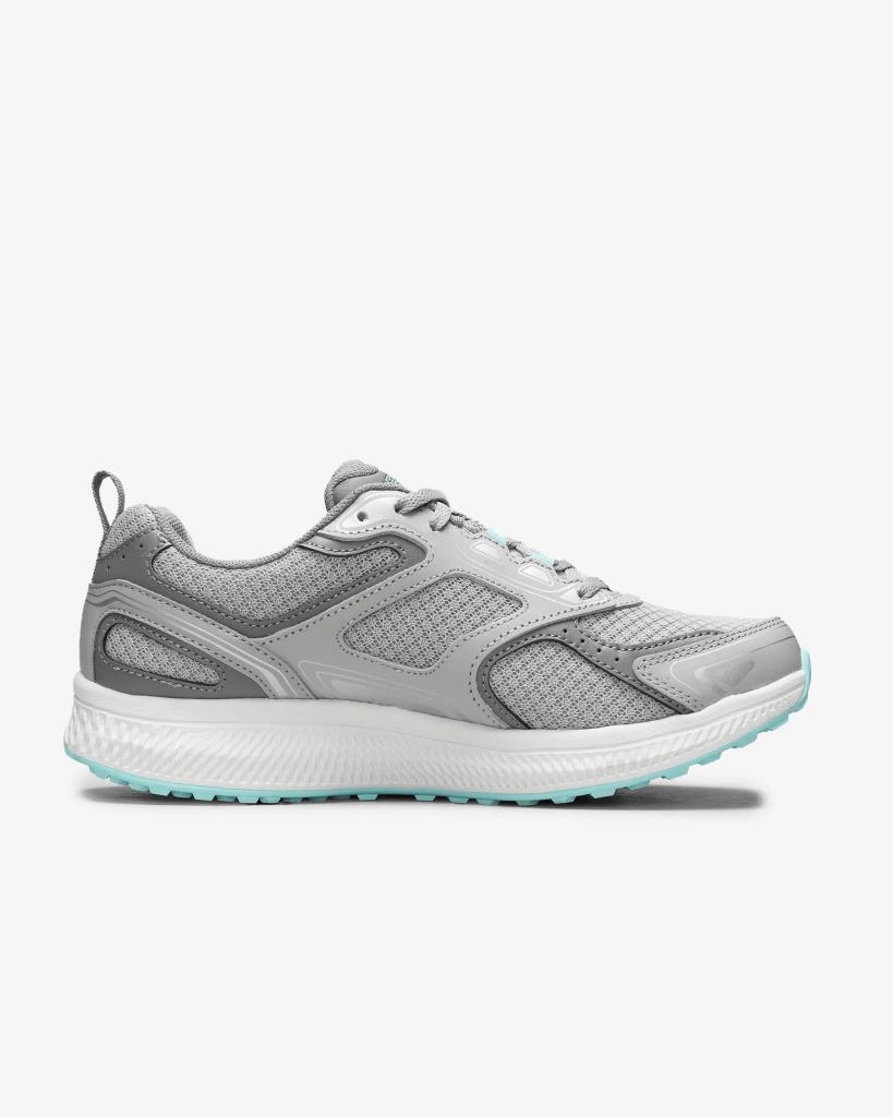 Skechers Go Run Consistent Kadın Gri Yürüyüş Ayakkabısı 128075 GYTQ