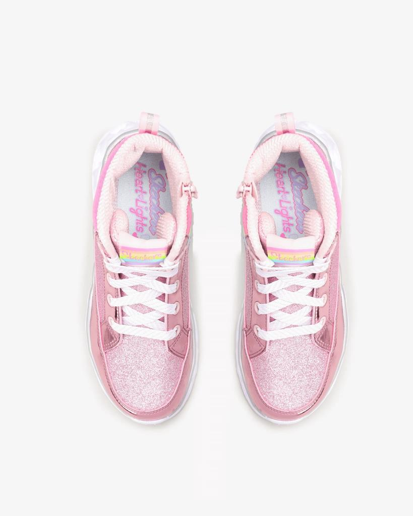 Skechers Heart Lights Kız Çocuk Pembe Işıklı Bot 20272L PNK