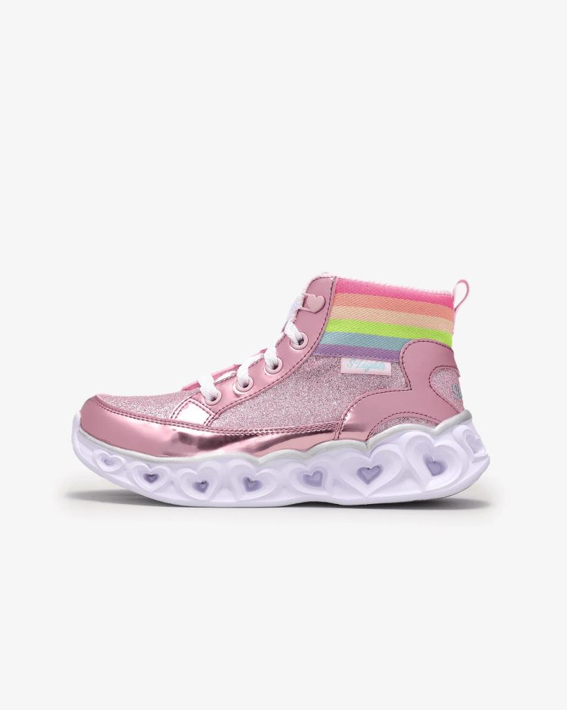 Skechers Heart Lights Kız Çocuk Pembe Işıklı Bot 20272L PNK