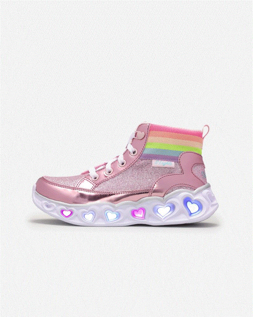 Skechers Heart Lights Kız Çocuk Pembe Işıklı Bot 20272L PNK