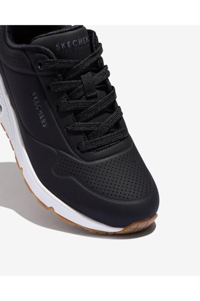 Skechers Kadın Günlük Spor Ayakkabı Uno -stand On Air Kadın Siyah Sneakers 73690 BLK