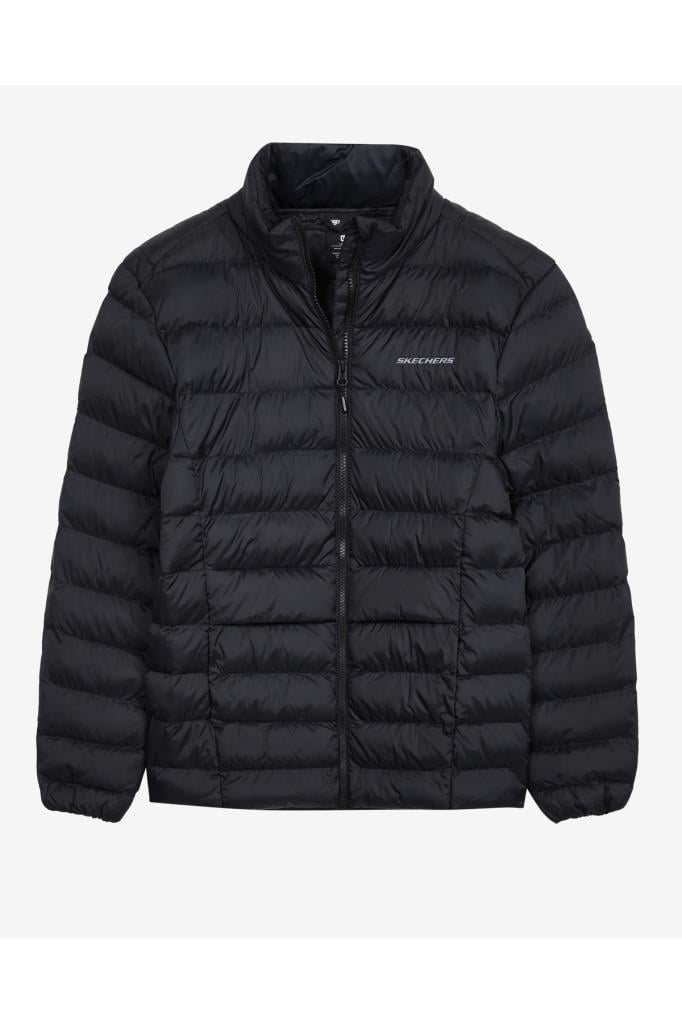 Skechers Kadın Mont W Outerwear Pop Up Detailed Padded Jacket Kadın Siyah Mont S231240-001
