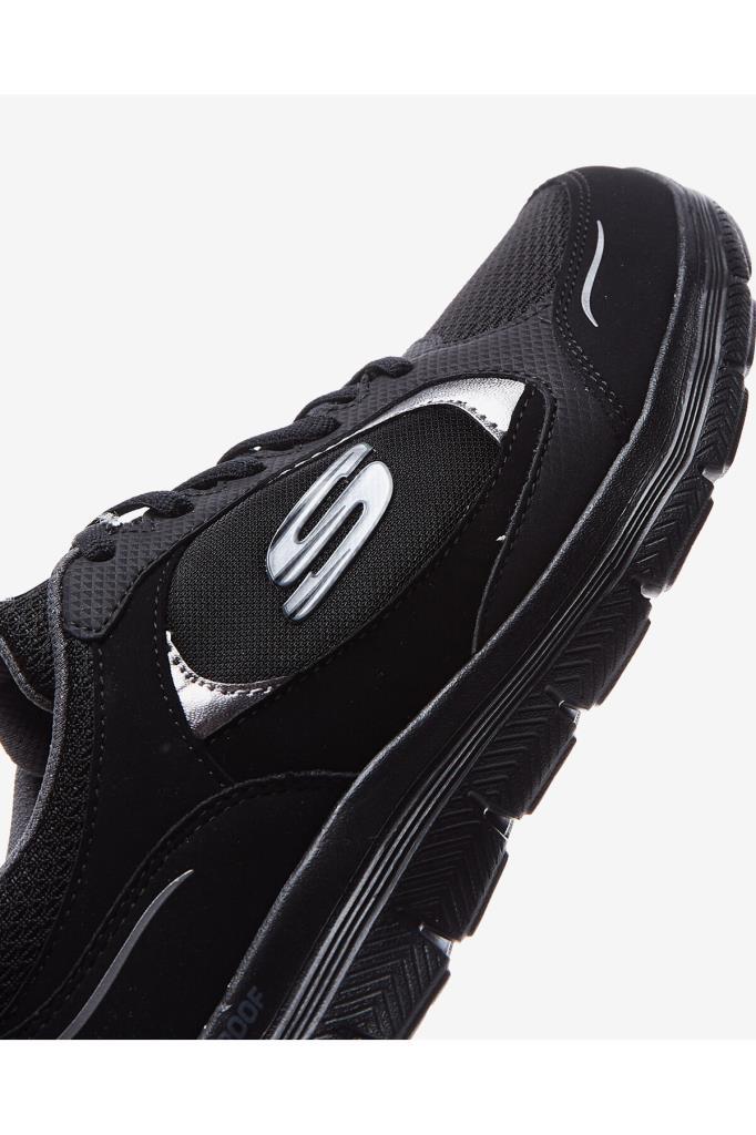 Skechers Kadın Outdoor Waterproof Su Geçirmez Ayakkabı Flex Appeal 4.0 - True Clarit Kadın Siyah Spor Ayakkabı 149299 BBK