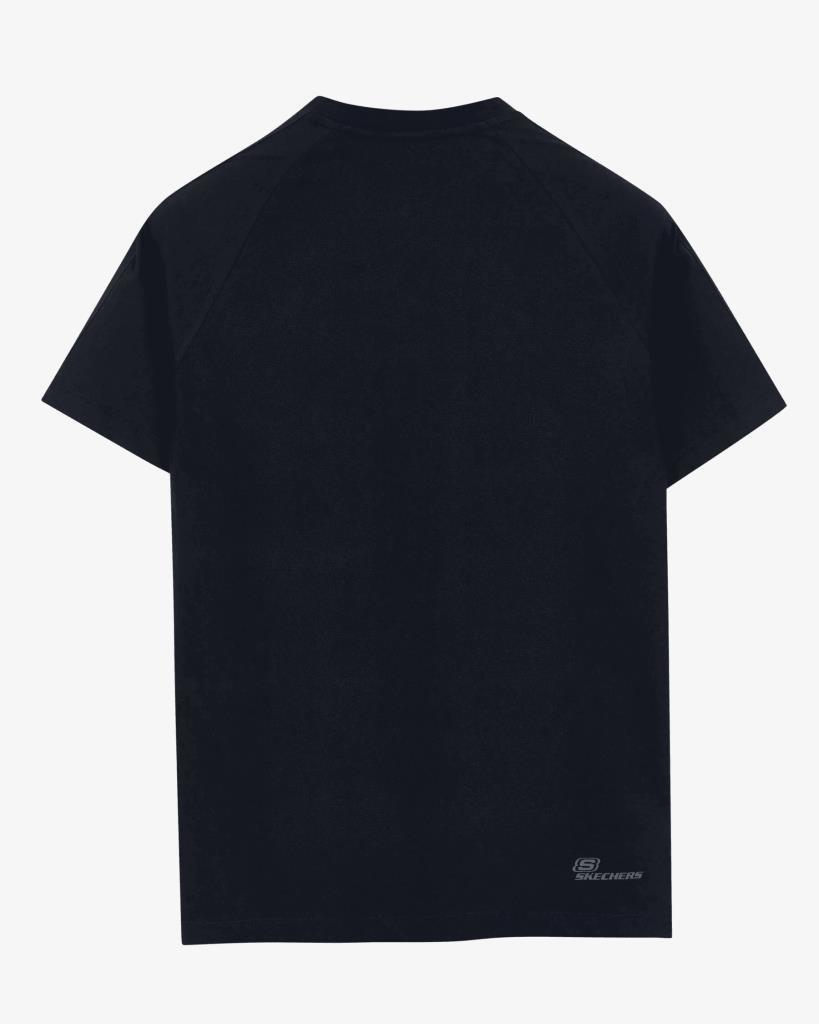 Skechers M Branded Stripe T-shirt Erkek Siyah Tshirt S212219 001