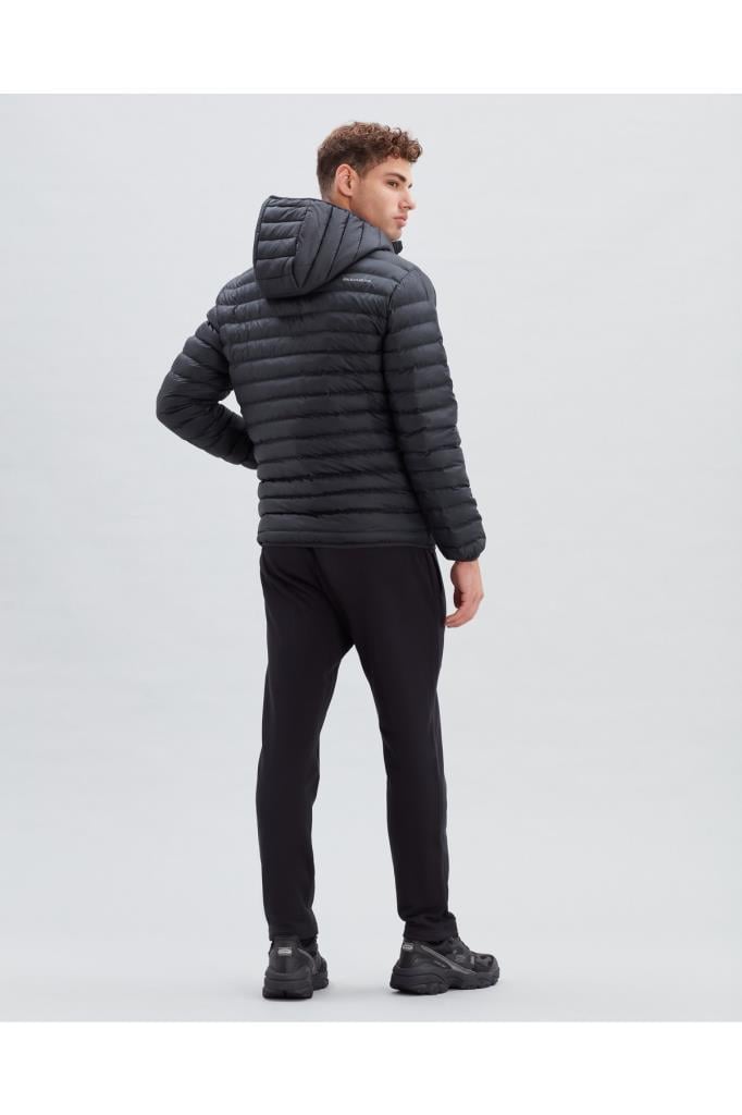 Skechers M Essential Hooded Jacket Erkek Siyah Mont S202063 001