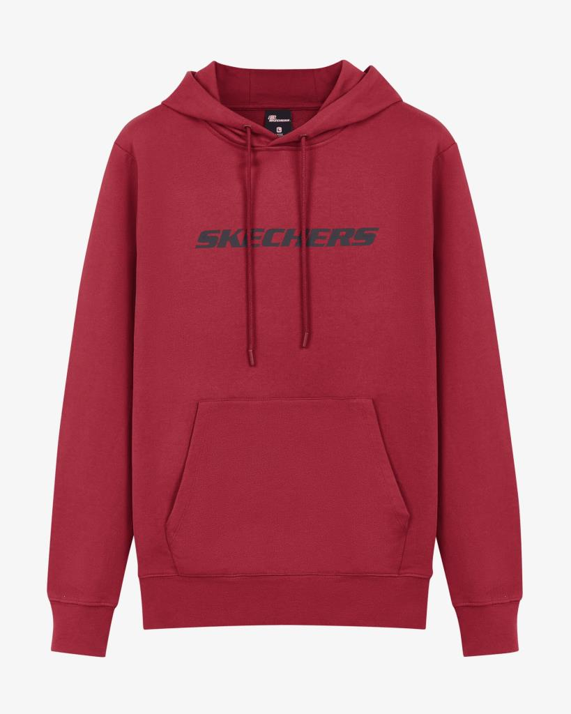 Skechers New Basics M Hoodie Erkek Kırmızı Sweatshirt S212266 621