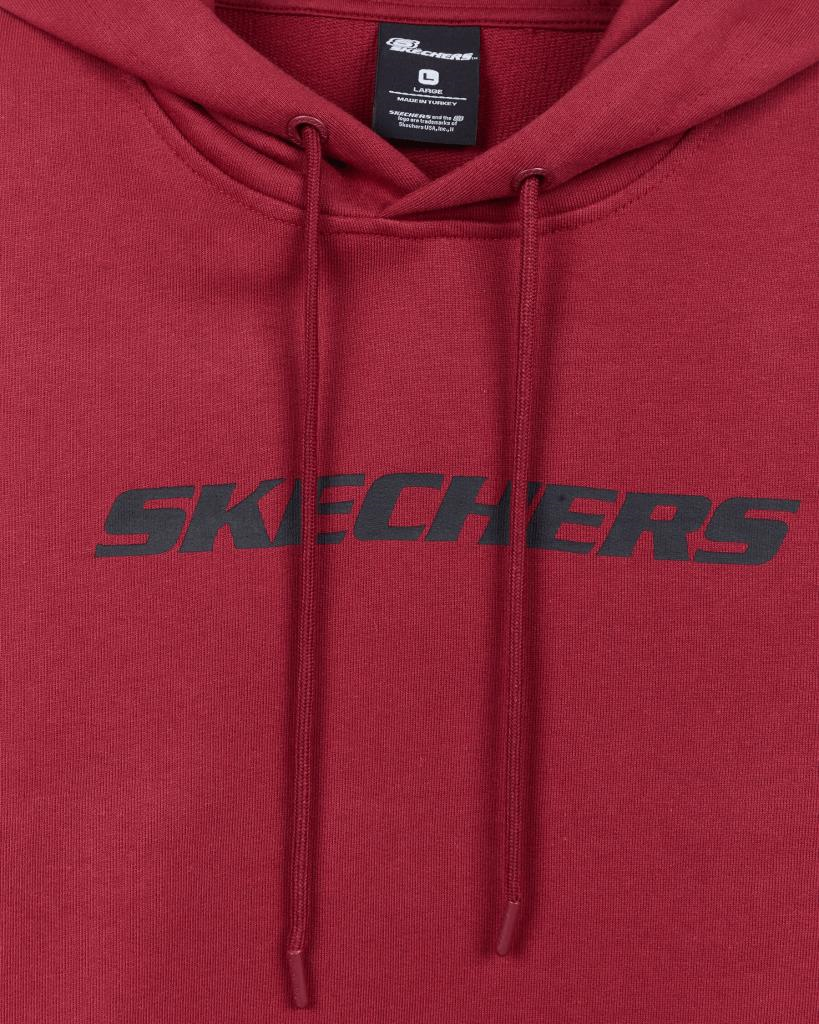 Skechers New Basics M Hoodie Erkek Kırmızı Sweatshirt S212266 621