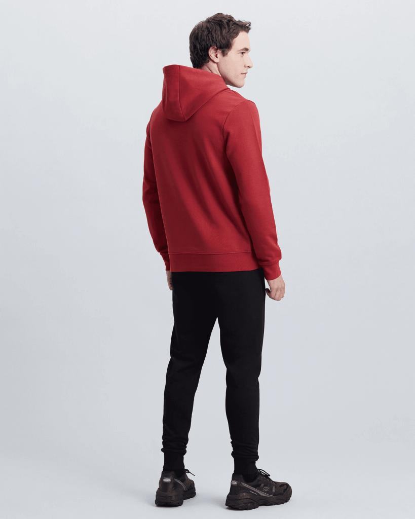 Skechers New Basics M Hoodie Erkek Kırmızı Sweatshirt S212266 621
