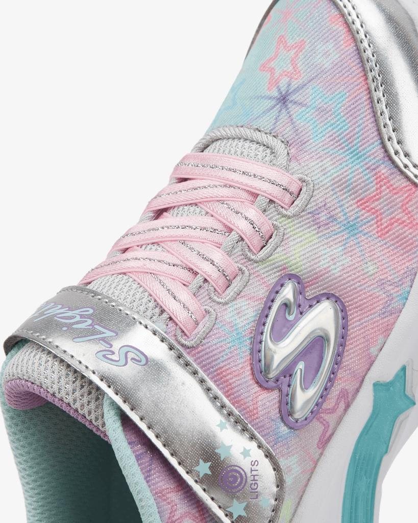Skechers Star Sparks Kız Çocuk Gri Işıklı Günlük Spor Ayakkabı 302324L SMLT