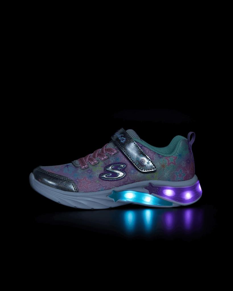 Skechers Star Sparks Kız Çocuk Gri Işıklı Günlük Spor Ayakkabı 302324L SMLT