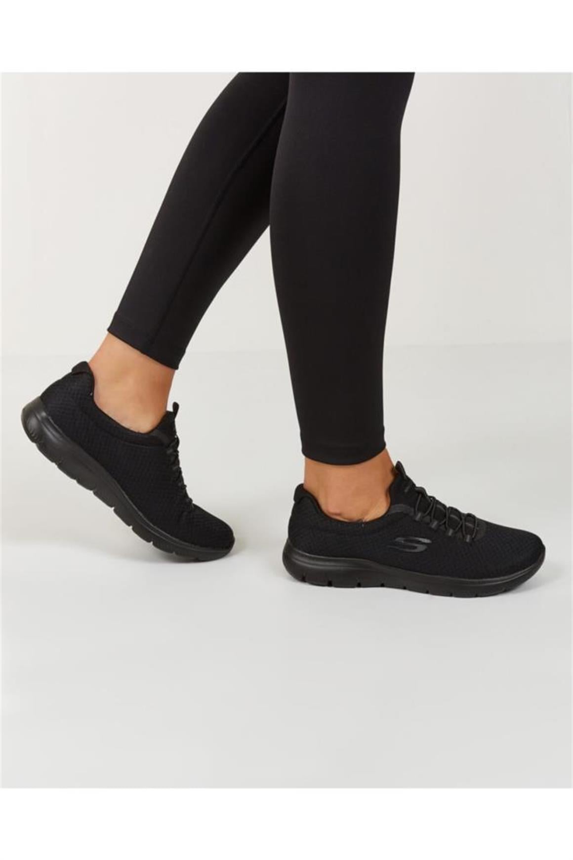 Skechers Summits Kadın Siyah Günlük Spor Ayakkabı 12980 BBK