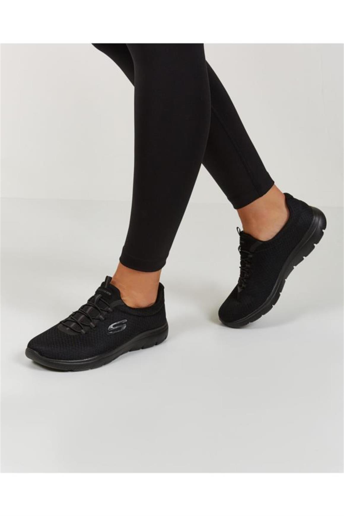 Skechers Summits Kadın Siyah Günlük Spor Ayakkabı 12980 BBK