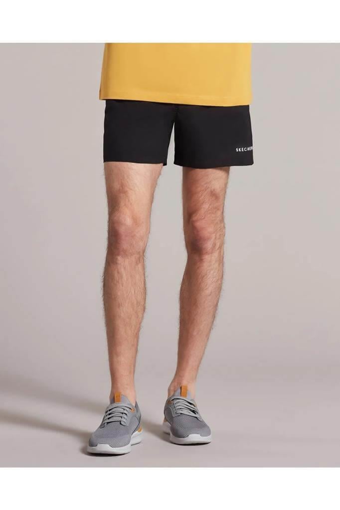 Skechers Swimwear M 5 Inch Swimshort Erkek Siyah Deniz Şortu S211654 001