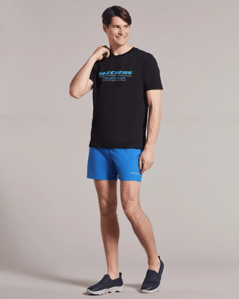 Skechers Swimwear M 5 Inch Swimshort Erkek Mavi Deniz Şortu S211654 400