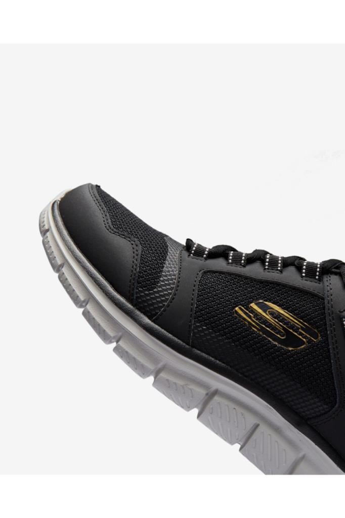 Skechers Track - Knockhill Erkek Siyah Günlük Spor Ayakkabı 232001 BKGD