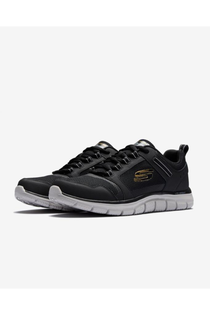 Skechers Track - Knockhill Erkek Siyah Günlük Spor Ayakkabı 232001 BKGD