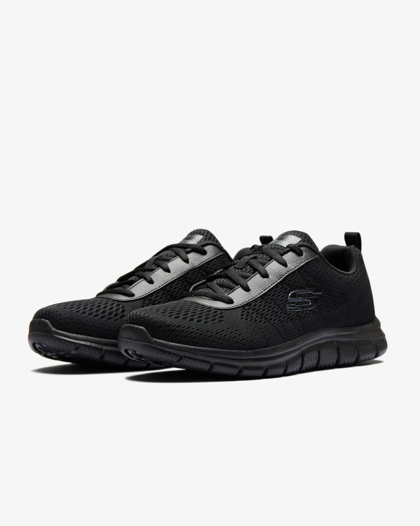 Skechers Track - Moulton Erkek Siyah Günlük Spor Ayakkabı 232081 BBK