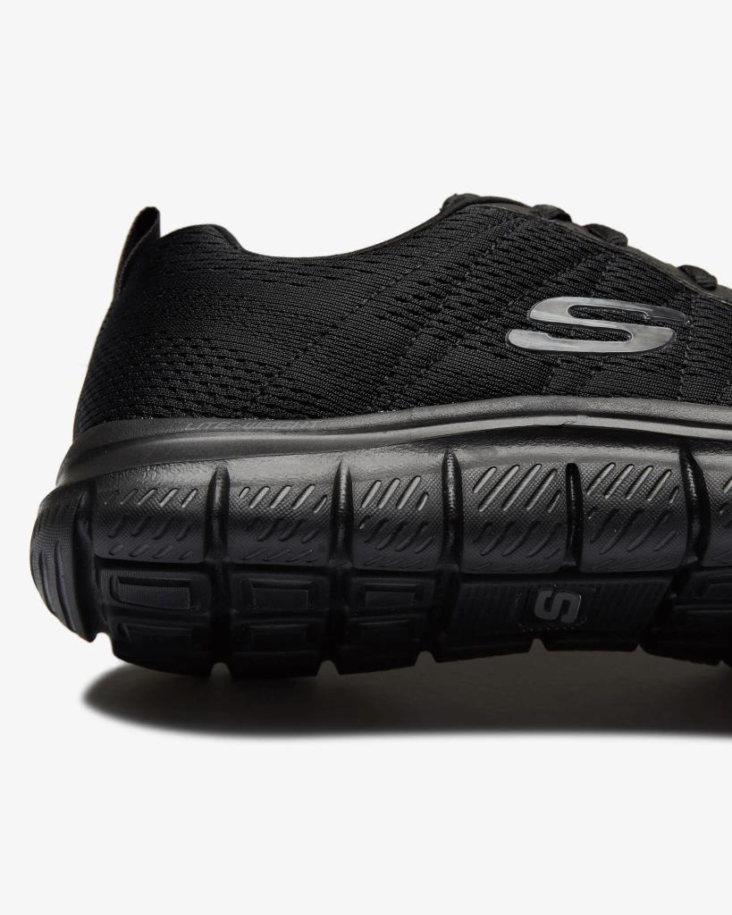 Skechers Track - Moulton Erkek Siyah Günlük Spor Ayakkabı 232081 BBK